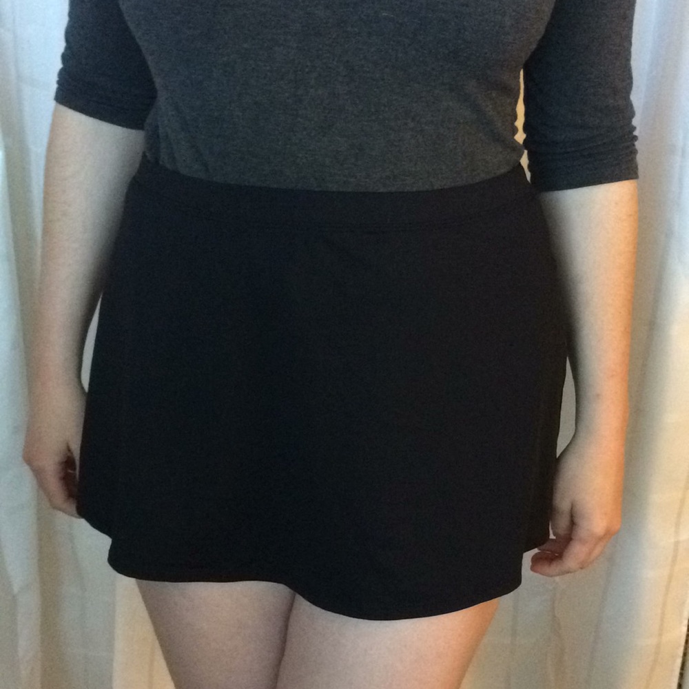 Anne Cole Mini Tennis Skirt Sz L